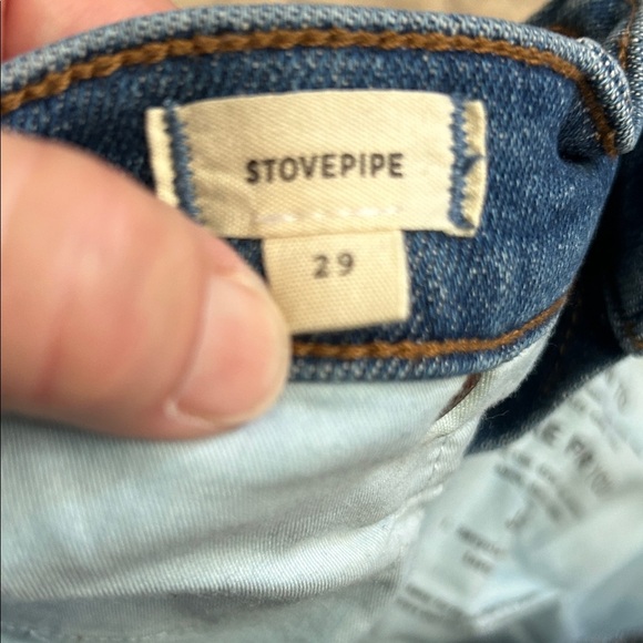 Madewell Women's Skinny Jeans in Deep Blue - Picture 3 of 10